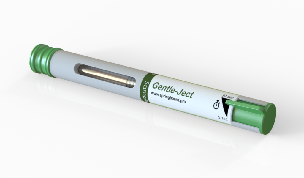 Autoinjector with patient-settable injection time
