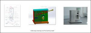 Design drawings and final result
