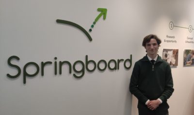 Ort JUMP student visits Springboard