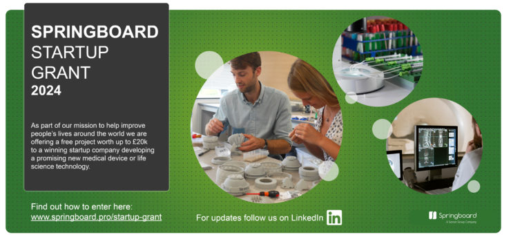 Startup grant from Springboard